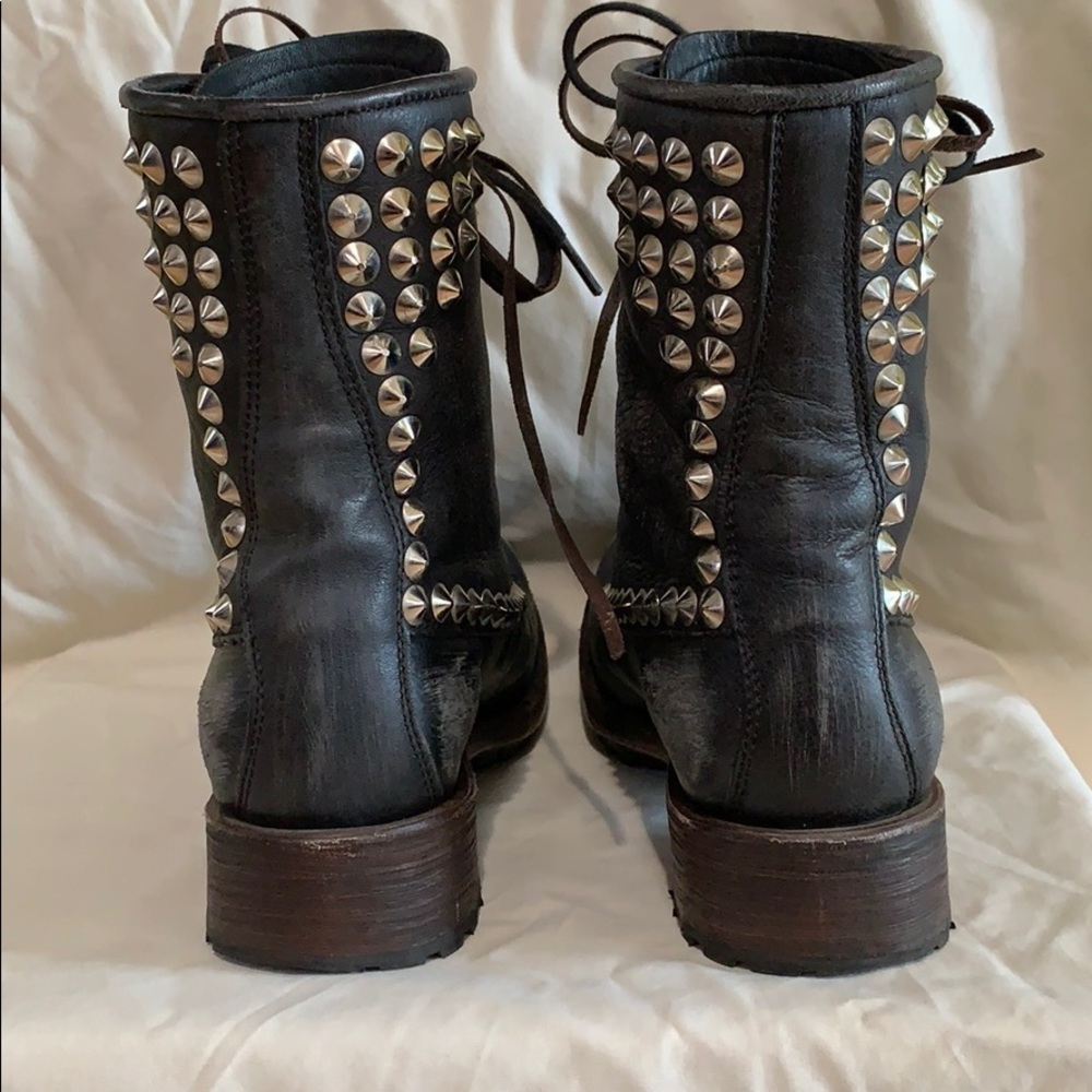 ASH ‘Ralph’ studded combat boot - Picture 4 of 8